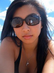 Very beautiful Chinese babe in greater sunglasses