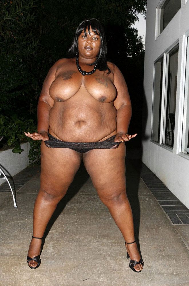 African American Black Bbw Porn - African Porn Photos. Large Photo #3: African-American BBW shows her very  thick thighs..